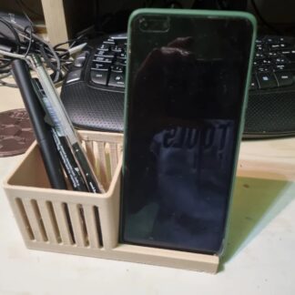 Kalem ve Telefon Tutucu Stand PLA Baskı 01162