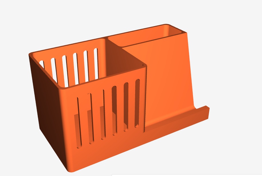 Kalem ve Telefon Tutucu Stand PLA Baskı 01162 - Görsel 3