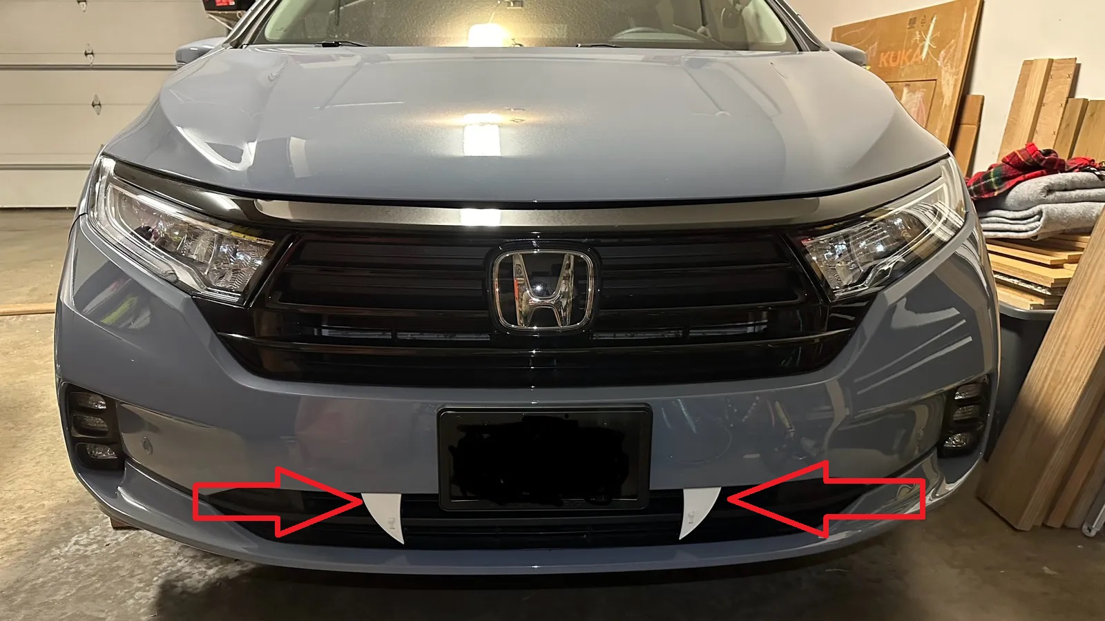 Honda Odyssey Dişleri ABS Baskı 2 Adet 01165