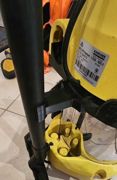 Karcher 3.5 Vakum Hortumu Montaj Braketi ABS Baskı 01168 - Görsel 2