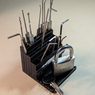 Kilit Açma Aletleri Organizer PLA Baskı 01177