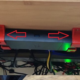 Dell WD15 Şarj Adaptörü Montaj Braketi ABS Baskı 01186