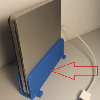 Apple SuperDrive Dikey Stand PLA Baskı 01189