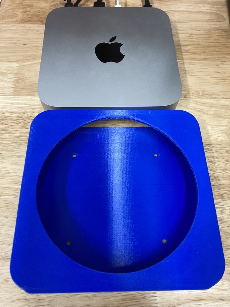 MAC Mini Duvar Montaj Braketi ABS Baskı 01190 - Görsel 2