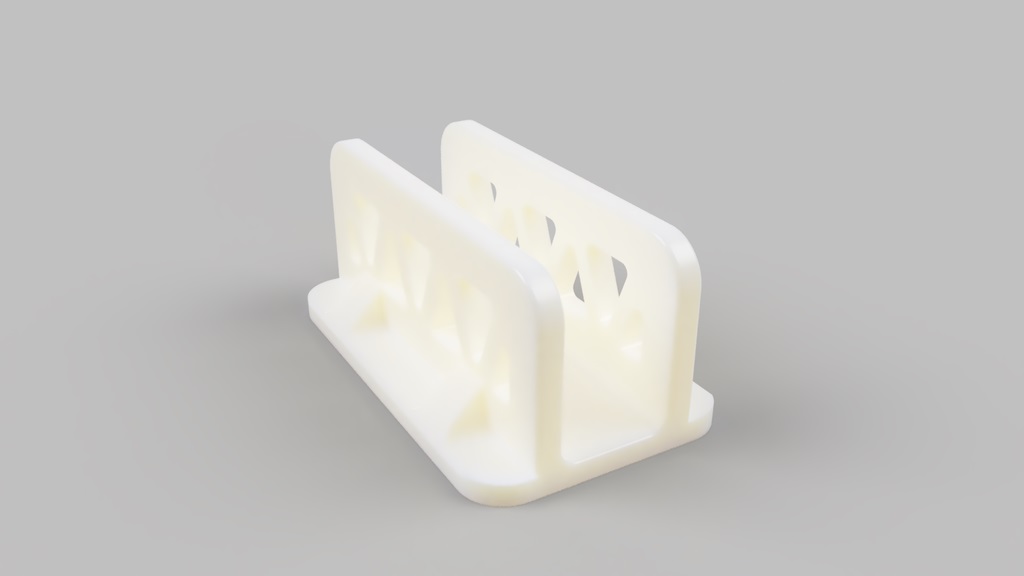 Dizüstü Bilgisayar Dikey Braketi ABS Baskı 01194 - Görsel 2