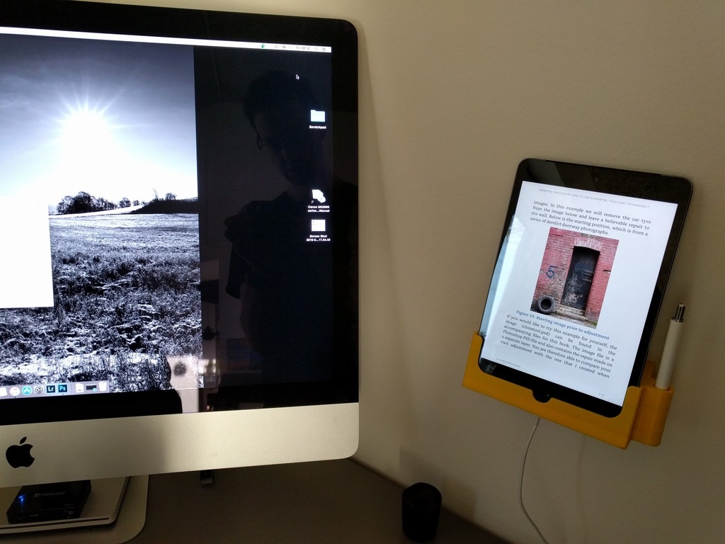 İpad Mini Duvara Montaj Braketi PLA Baskı 01200 - Görsel 2