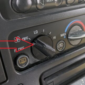 GMT400 95-98 Orta Havalandırma Düğmesi ABS Baskı 01203