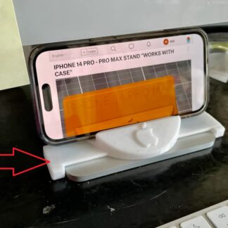 iMac Destekli İphone Standı PLA Baskı 01207