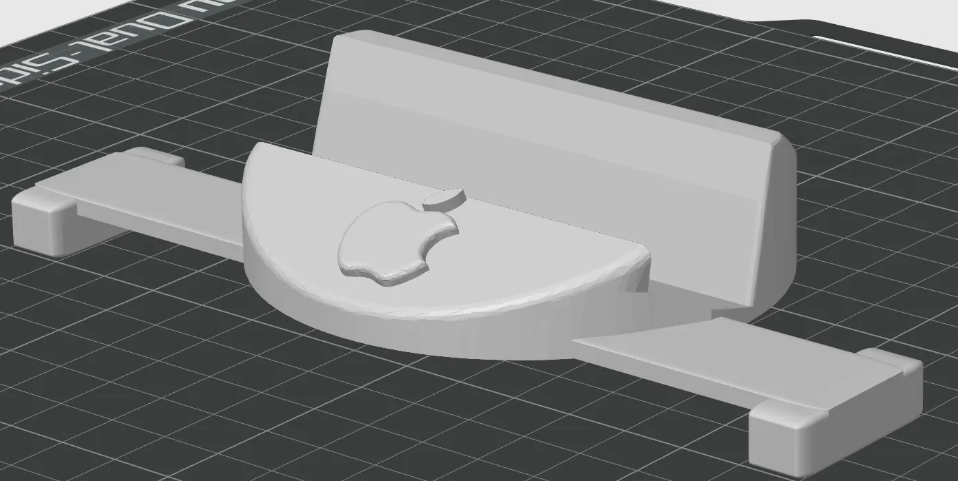 iMac Destekli İphone Standı PLA Baskı 01207 - Görsel 3