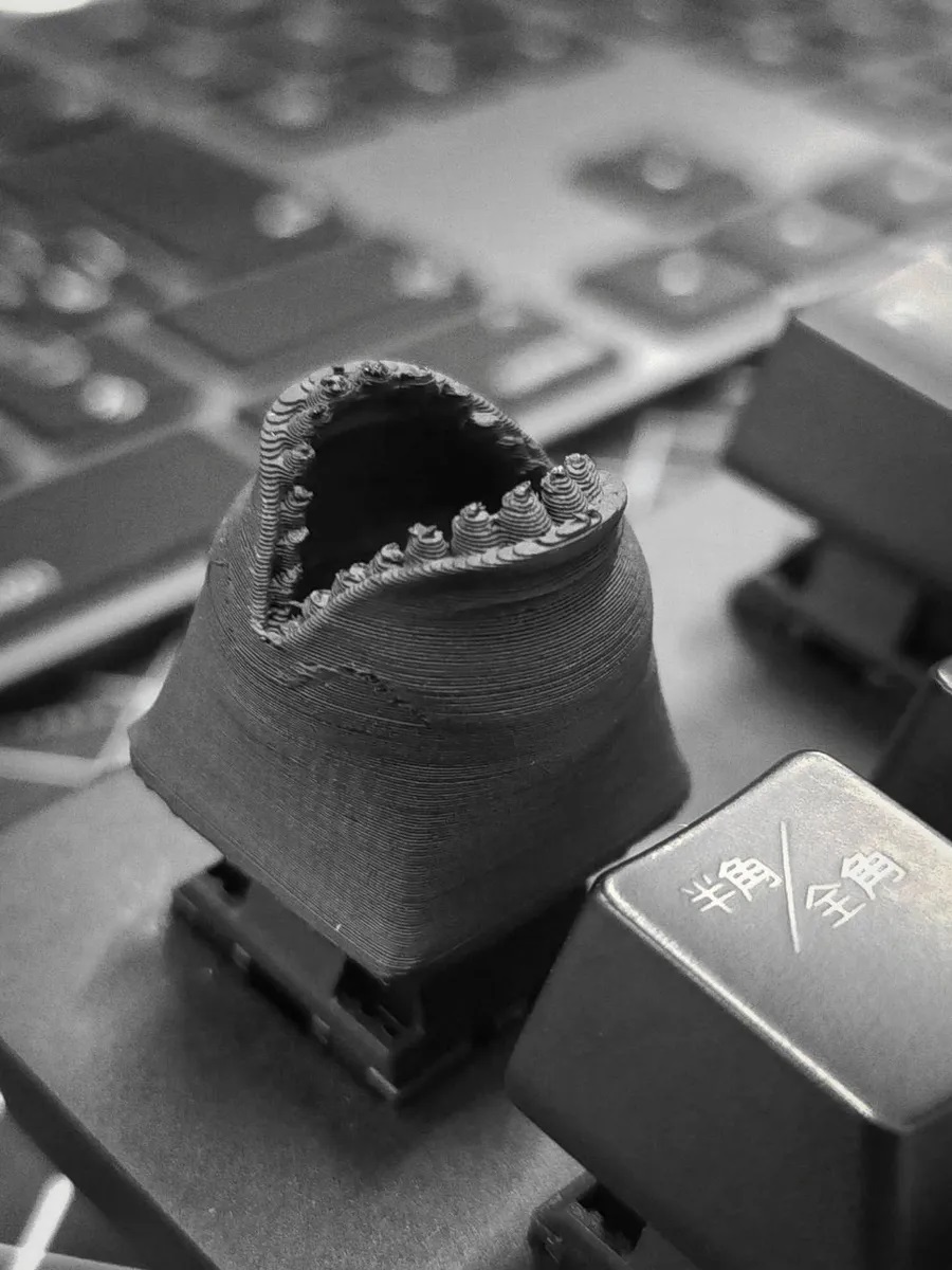 Mekanik Klavye Köpek Balığı Tuşu ABS Baskı 01208 - Görsel 2