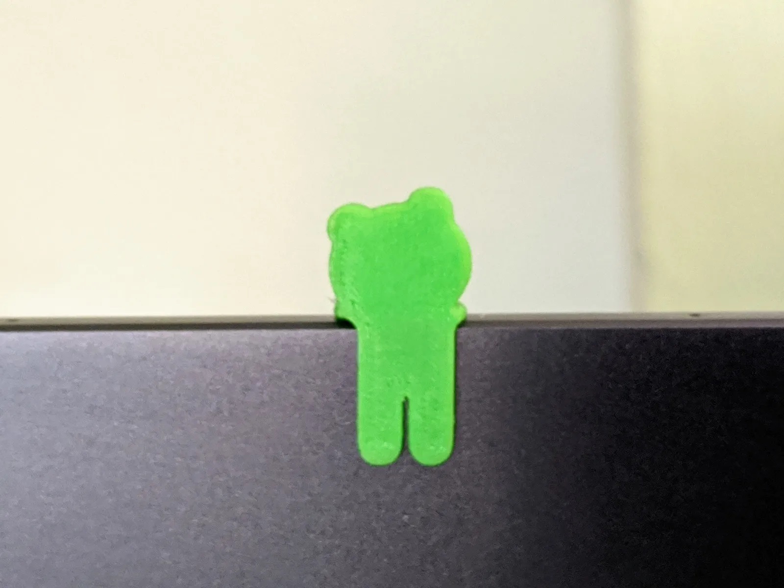 Laptop Kamera Kapağı (Şirin Kurbağa) PLA Baskı 01212 - Görsel 2