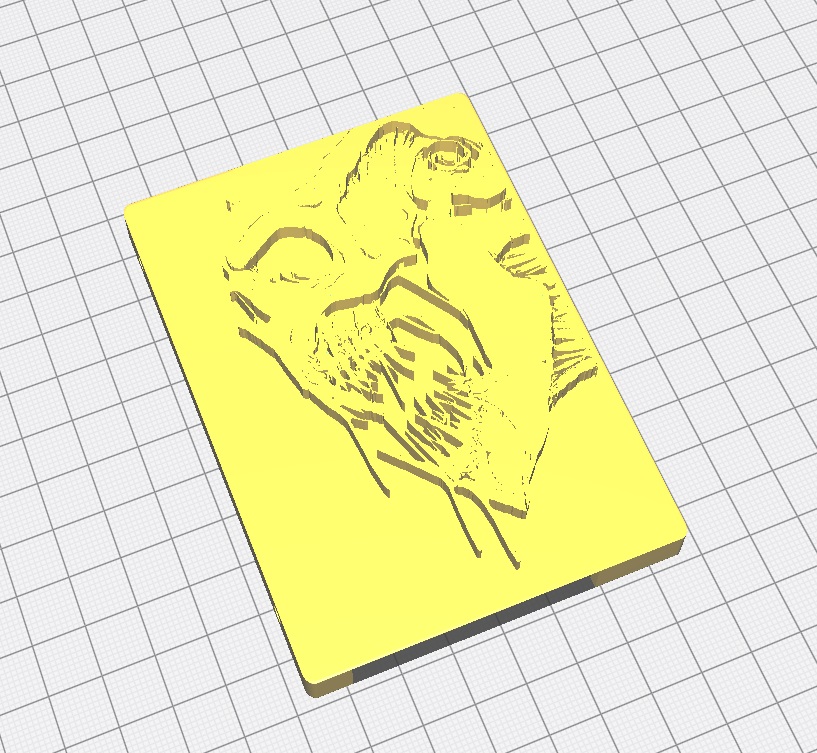 2.5 İnch SSD Disk Kutusu Sinirli Kafatası Desenli ABS Baskı 01225