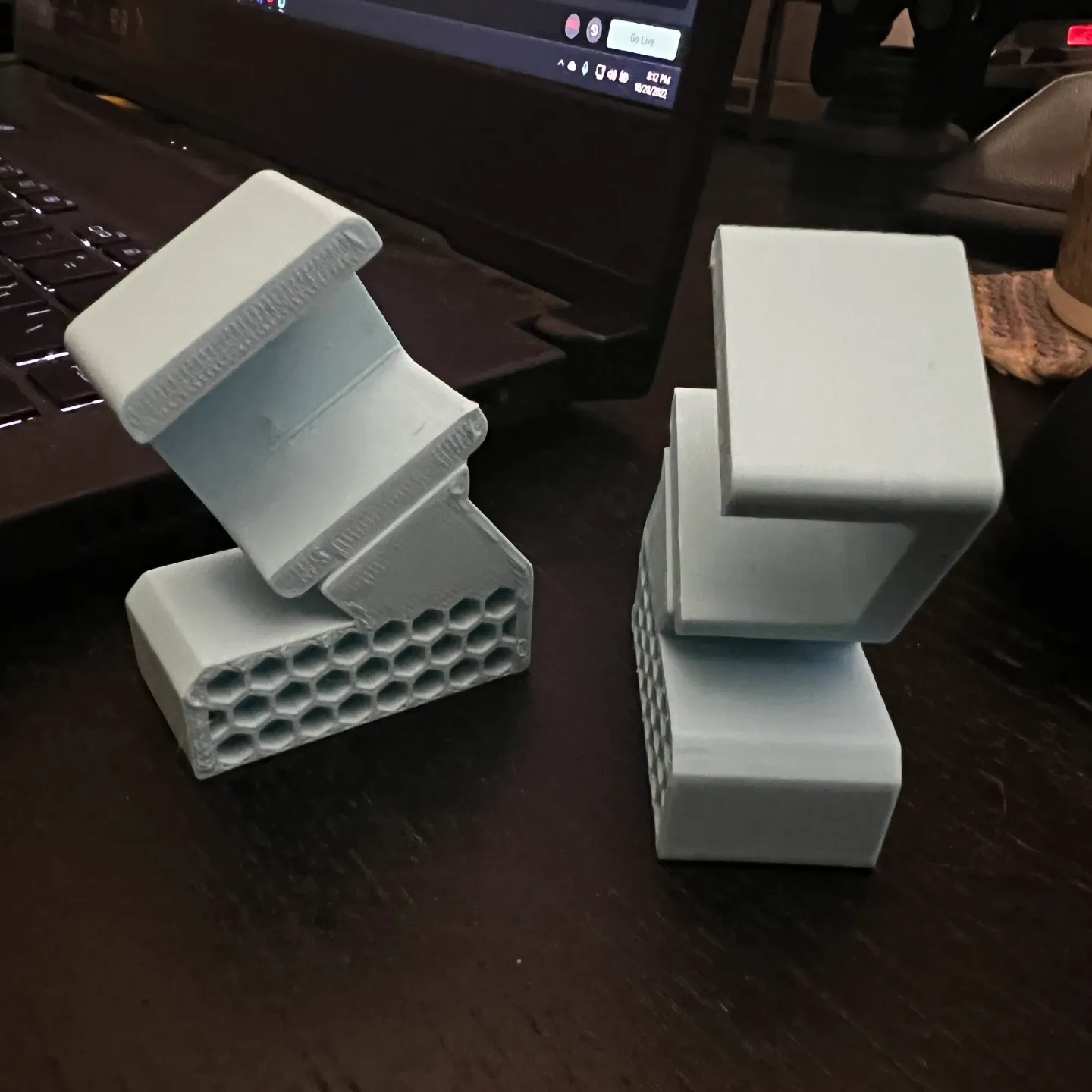 Mini Laptop Standı ABS Baskı 01246 - Görsel 4