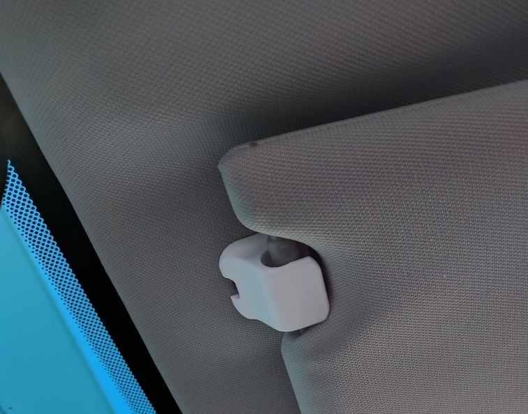 Honda Civic Güneşlik Klipsi ABS Baskı Sağ ve Sol 00791