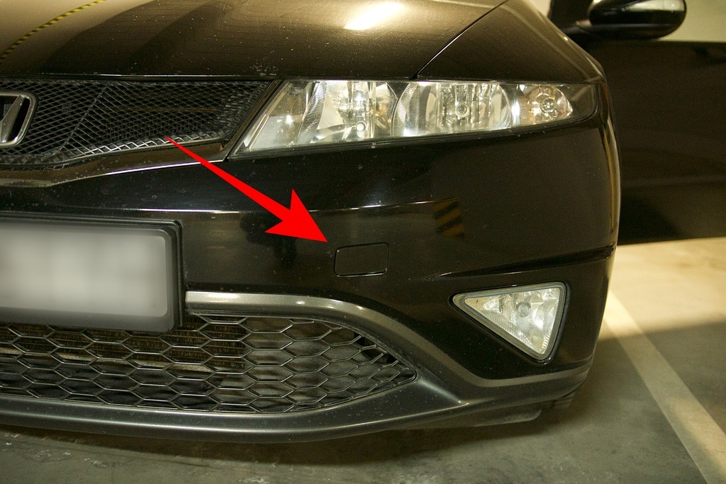 Honda Civic Ön Çeki Kapağı ABS Baskı Sağ ve Sol 00801