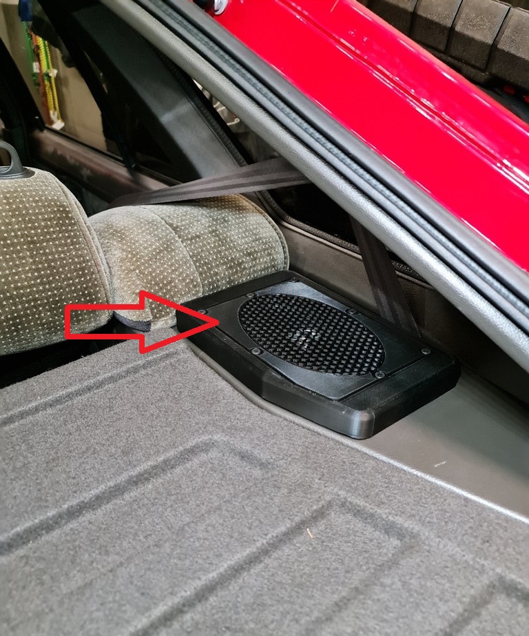 Nissan Bluebird T12/T72 Arka Hoparlör Kapağı 2 Adet ABS Baskı 00881