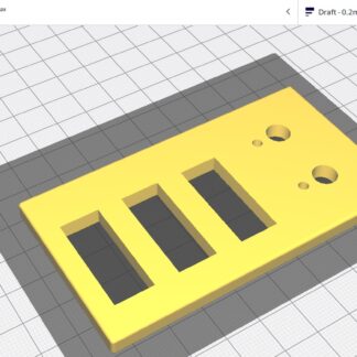 Mitsubishi Lancer Anahtar Braketi ABS Baskı 00814