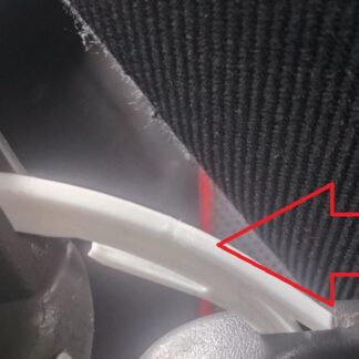 Mitsubishi Lancer Kolçak Plastikleri 2 Adet ABS Baskı 00819