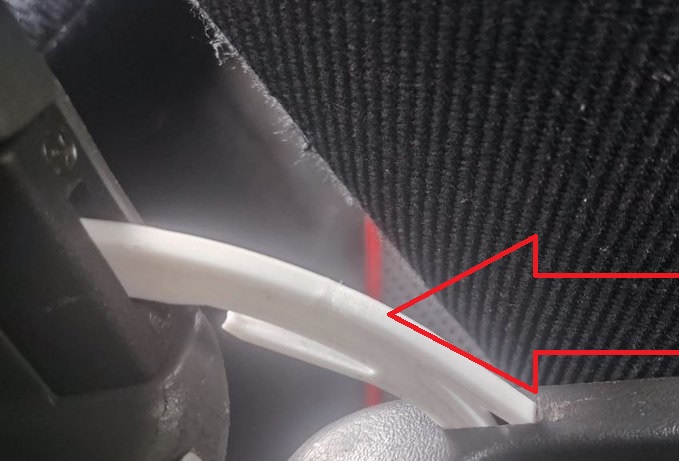 Mitsubishi Lancer Kolçak Plastikleri 2 Adet ABS Baskı 00819