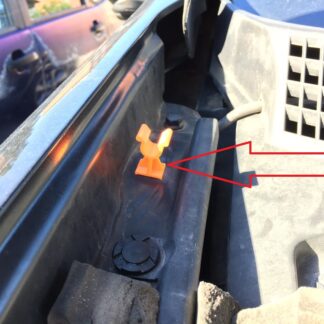 Nissan Qashqai Kaput Demiri Tutma Klipsi ABS Baskı 00832