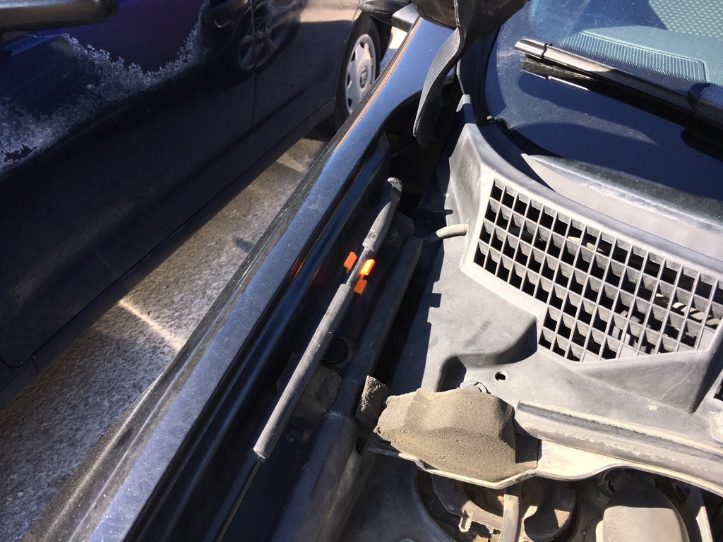 Nissan Qashqai Kaput Demiri Tutma Klipsi ABS Baskı 00832 - Görsel 2