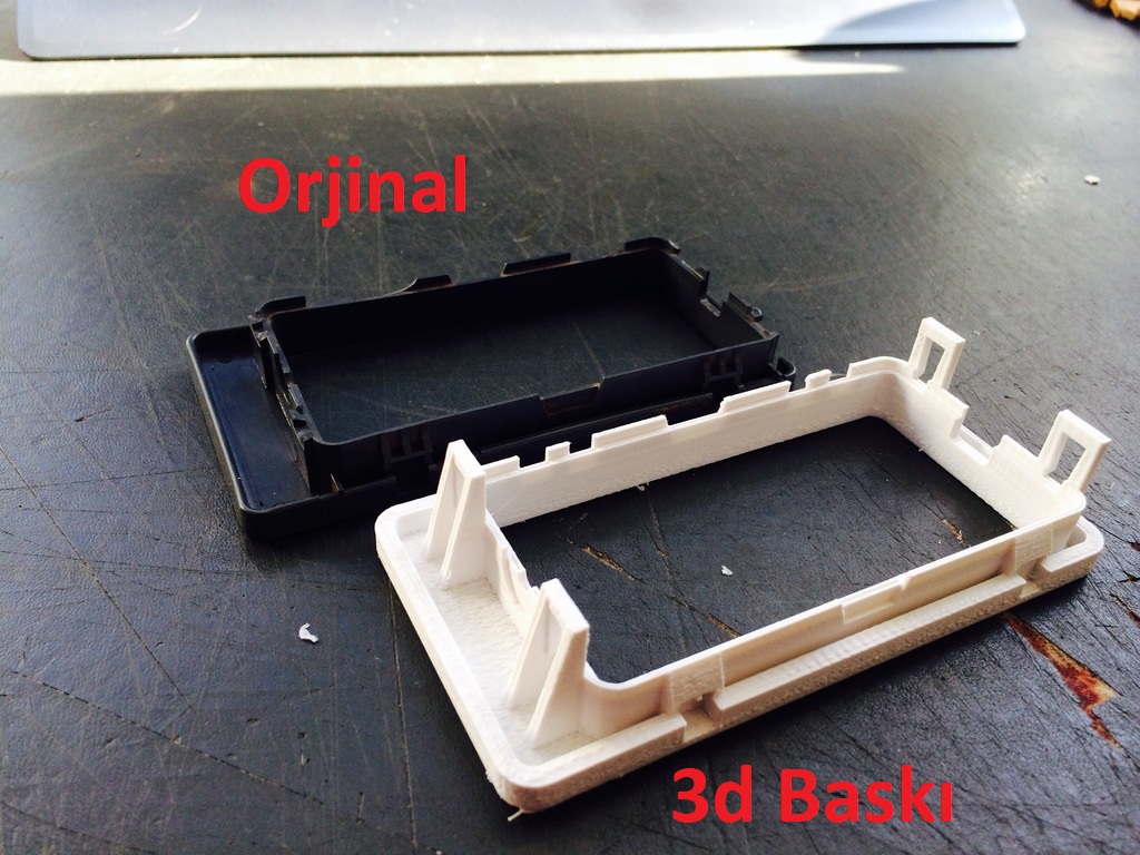 1989 Nissan Patrol Ön Klima Panel Üst Kapağı ABS Baskı 00834 - Görsel 4