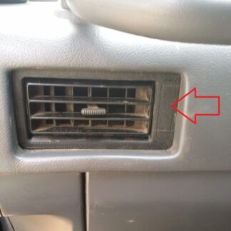 1989 Nissan Patrol Ön Klima Panel Üst Kapağı ABS Baskı 00834