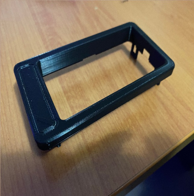 1989 Nissan Patrol Ön Klima Panel Üst Kapağı ABS Baskı 00834 - Görsel 2