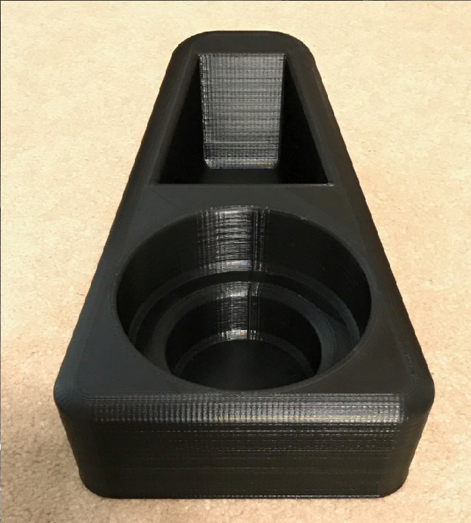 Nissan Leaf Arka Bardaklık ABS Baskı 00837 - Görsel 3