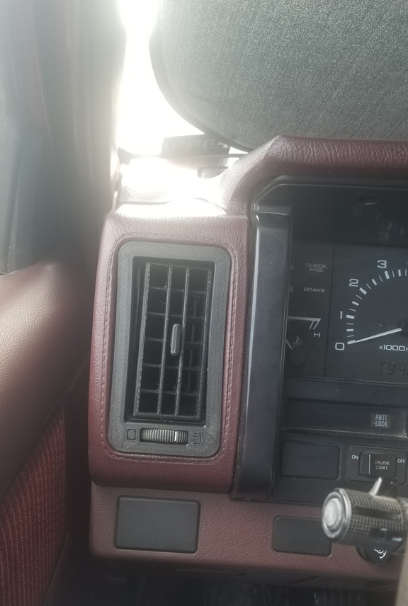 1991 Nissan D1 Havalandırma Izgarası ABS Baskı 00838 - Görsel 3