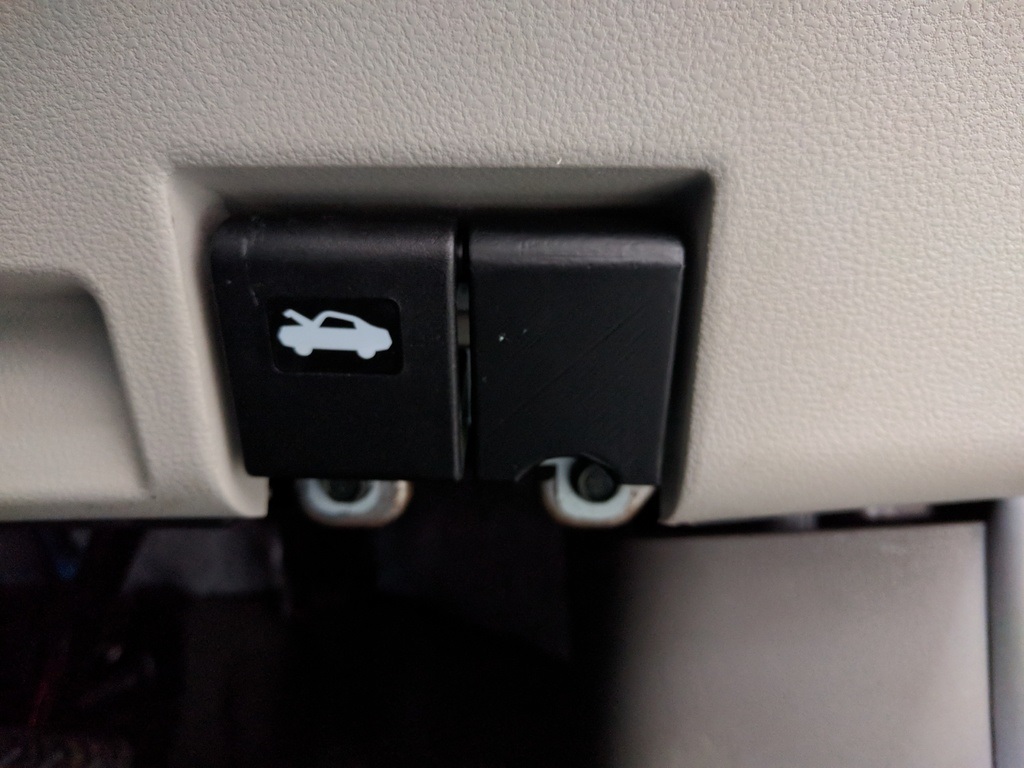 Nissan LEAF 2011-2012 Şarj Podu Düğmesi ABS Baskı 00840 - Görsel 2