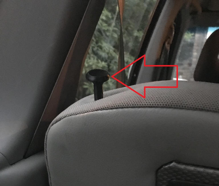 Nissan Leaf Arka Koltuk Düğmesi ABS Baskı 00850