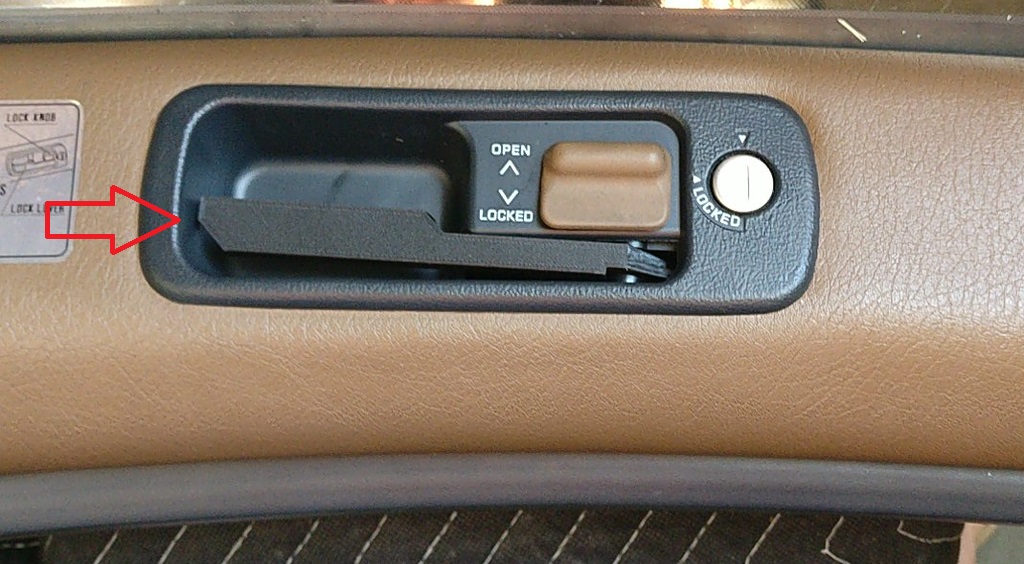 Nissan 300ZX Sunroof Kolu ABS Baskı 00853