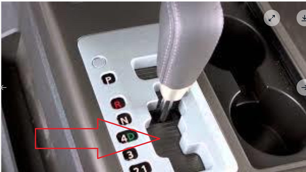 Nissan Titan Otomatik Vites Sürgüsü ABS Baskı 00854 - Görsel 2