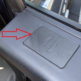 Nissan Titan Arka Cam Düğmesi Koruması ABS Baskı 2 Adet 00857