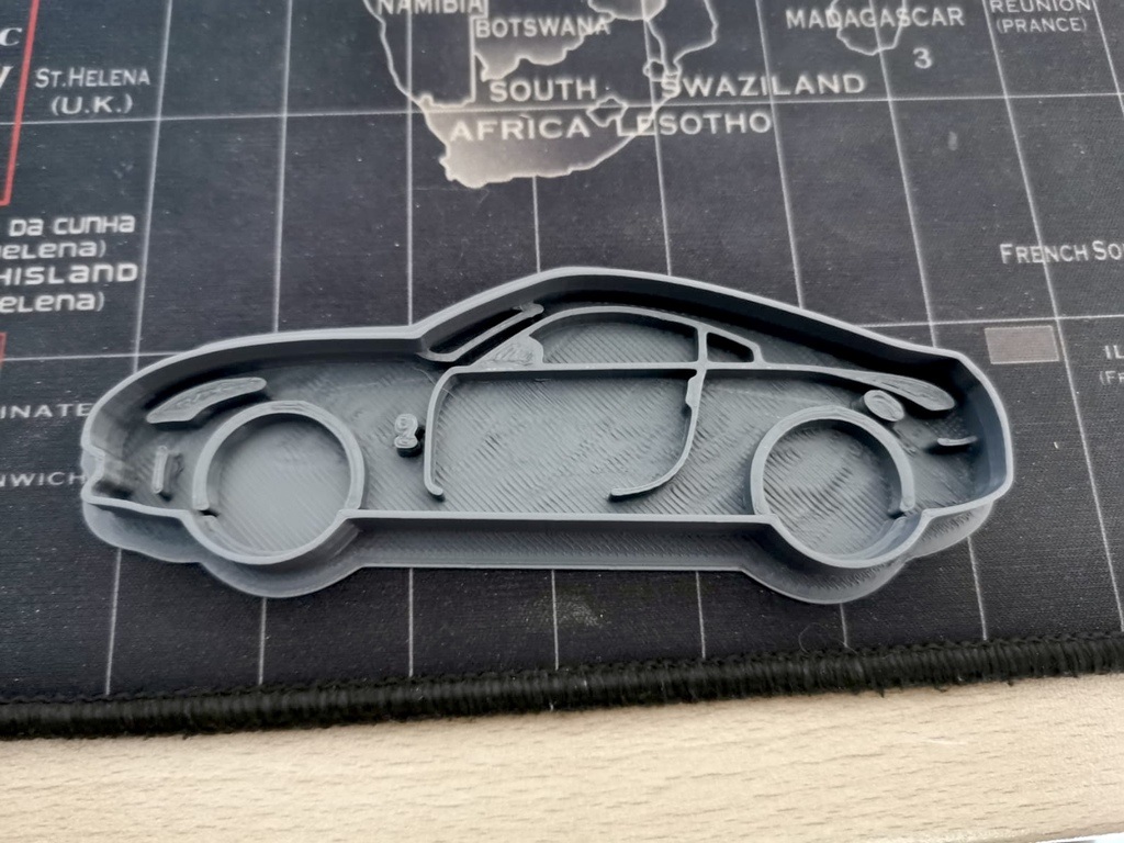 NISSAN 350Z Kurabiye Kalıbı PLA Baskı 00860