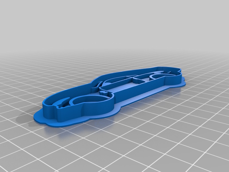 NISSAN 350Z Kurabiye Kalıbı PLA Baskı 00860 - Görsel 2