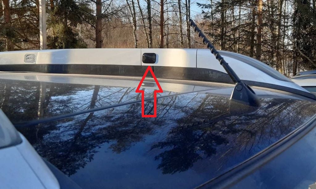 Nissan X-Trail T-31 Tavan Çıtası Kapağı ABS Baskı 4 Adet 00863