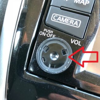 Nissan Note Radyo Düğmesi İçi 4 Adet ABS Baskı 00867
