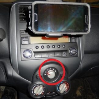 Nissan Micra Orta Üfleyici Düğmesi 3D ABS Baskı 00873