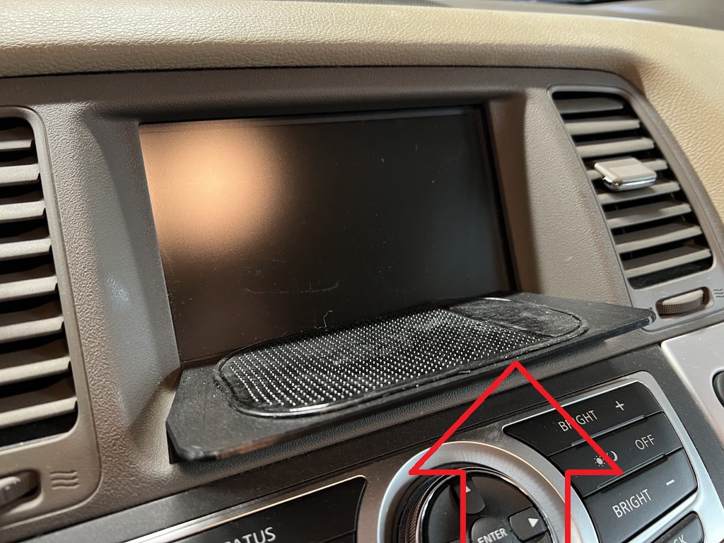 2011 Nissan Murano Telefon Tutma Braketi ABS Baskı 00886