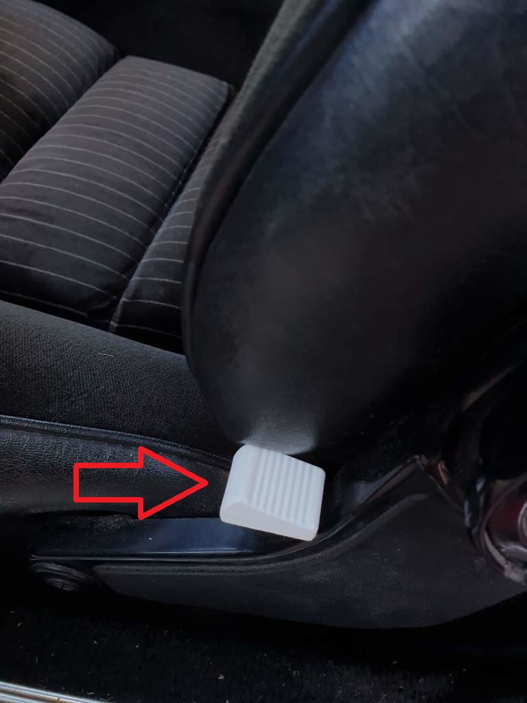 Alfa Romeo GTV Koltuk Kolu Plastiği ABS Baskı 00891