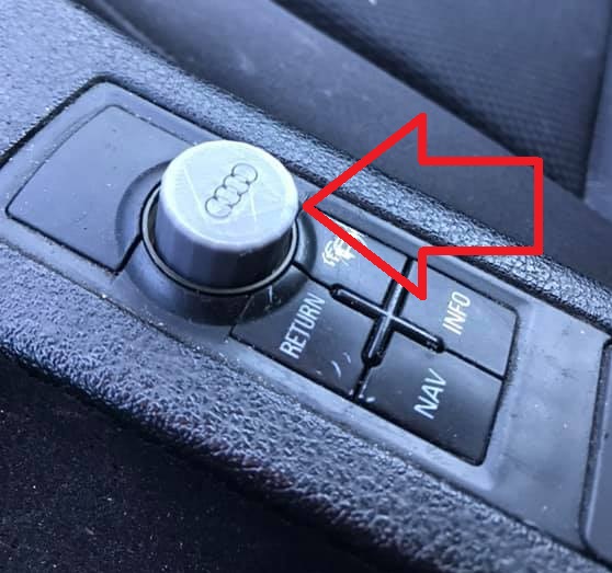 Audi A4 B6 Orta konsol Düğmesi ABS Baskı 00904