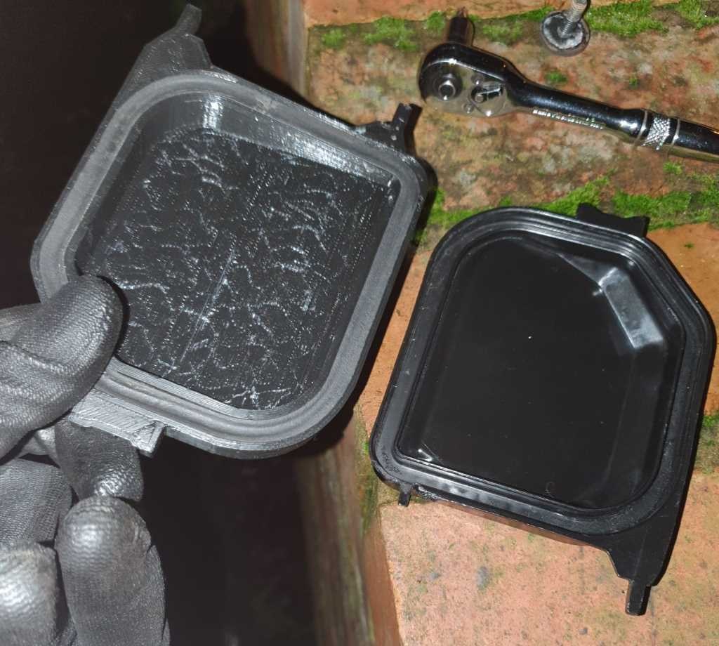 Audi A4 B6 Uyumlu Far Kapağı Sol ABS Baskı 00914