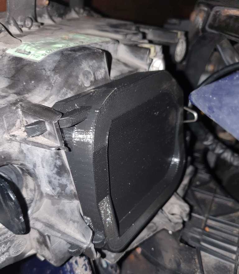 Audi A4 B6 Uyumlu Far Kapağı Sol ABS Baskı 00914 - Görsel 2