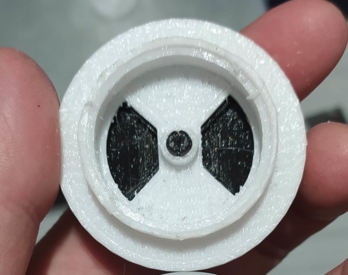 Audi A4 b6 Torpido İçi Buzdolabı Düğmesi ABS Baskı 00916 - Görsel 2