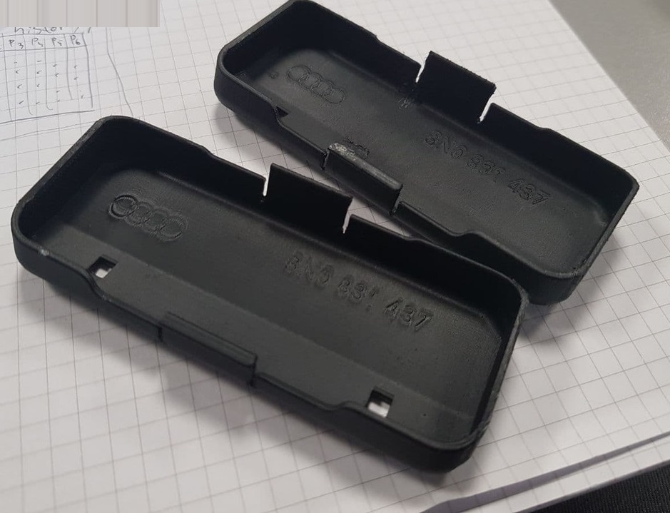 Audi 8N0831437 Numaralı Parça ABS Baskı 00921