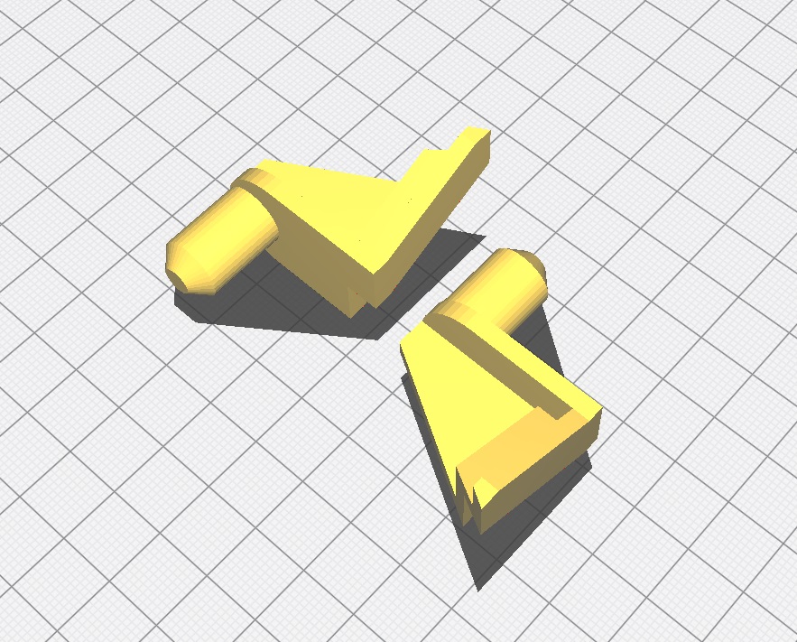 Audi B5S4 Far Braketi Sağ ve Sol ABS Baskı 00922 - Görsel 2