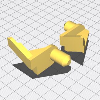 Audi B5S4 Far Braketi Sağ ve Sol ABS Baskı 00922