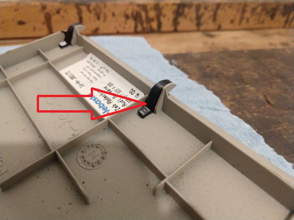 Audi Sunroof Klipsleri 5 Adet ABS Baskı 00925